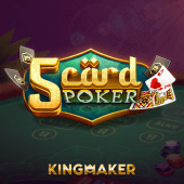 5 Card Poker on Lucky Games App